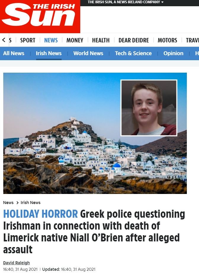 Δολοφονία στην Ίο