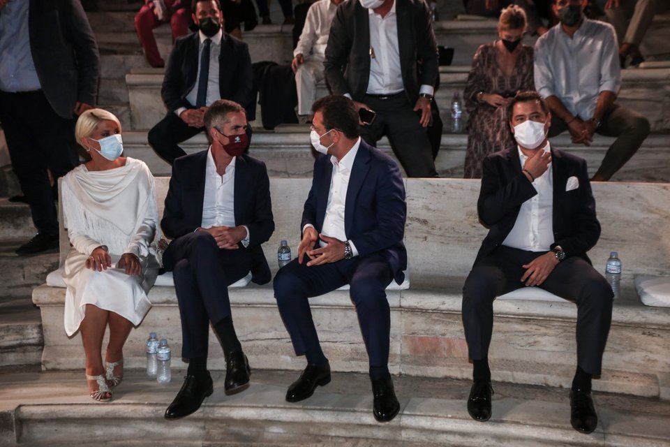 Σία Κοσιώνη, Κώστας Μπακογιάννης και Εκρέμ Ιμάμογλου στο Ηρώδειο / Φωτογραφία: Intimenews/ΚΑΠΑΝΤΑΗΣ ΔΗΜΗΤΡΗΣ