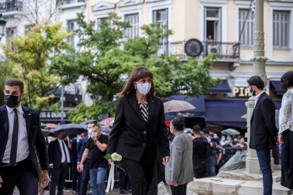 πρόεδρος της Δημοκρατίας Κατερίνα Σακελλαροπούλου