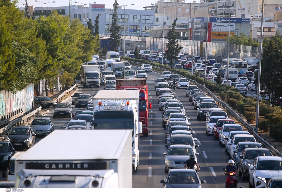 Κηφισός μποτιλιάρισμα
