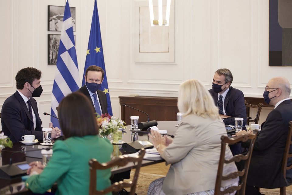 Κυριάκος Μητσοτάκης Αμερικανοί γερουσιαστές