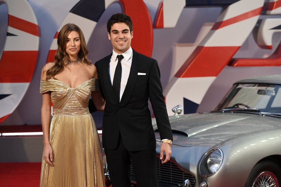 Παρών και ο οδηγός της Formula 1 με την ομάδα της Aston Martin, Λανς Στρολ (γιος του Λόρενς Στρολ)