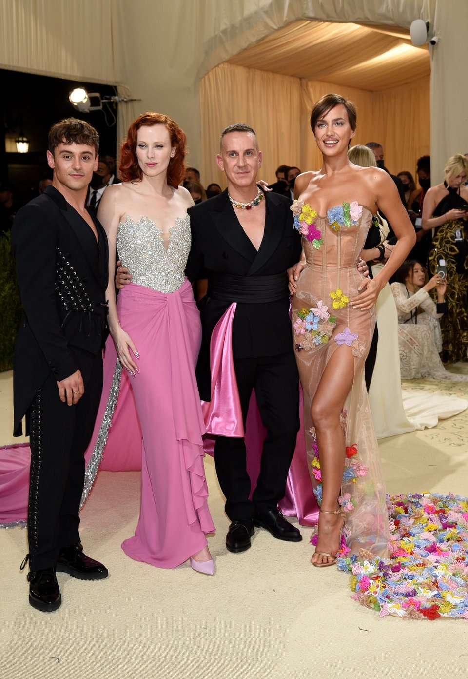 Tom Daley, Karen Elson, Jeremy Scott και Irina Shayk