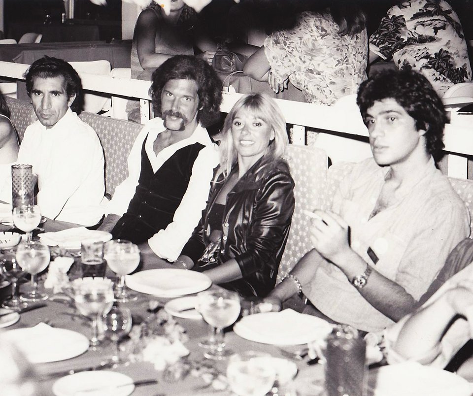 Μίνως Μάτσας, Gino Soccio, Τζελσομίνα, Βάσος Τσιμιδόπουλος. Πάρτι στην Ανναμπέλλα, 1979