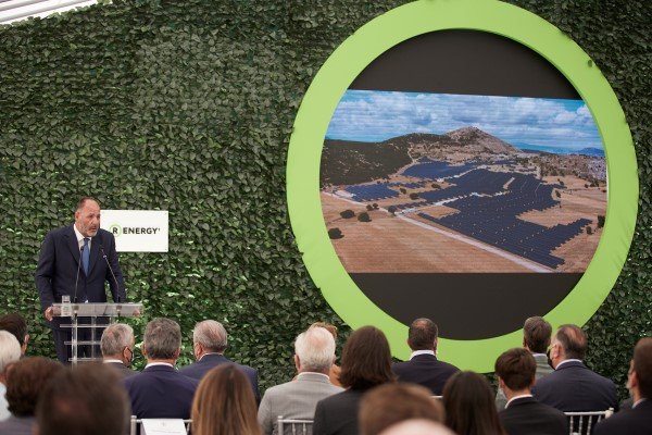 Ο πρόεδρος και διευθύνων σύμβουλος της R Energy 1, Γεώργιος Μ. Ρόκας / Φωτογραφία: ΓτΠ/ΠΑΠΑΜΗΤΣΟΣ ΔΗΜΗΤΡΗΣ