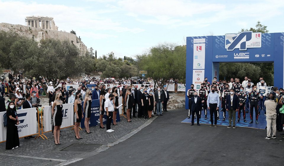 O πρωθυπουργός στην τελετή έναρξης του αγώνα / Φωτογραφία: Intimenews-ΤΖΑΜΑΡΟΣ ΠΑΝΑΓΙΩΤΗΣ