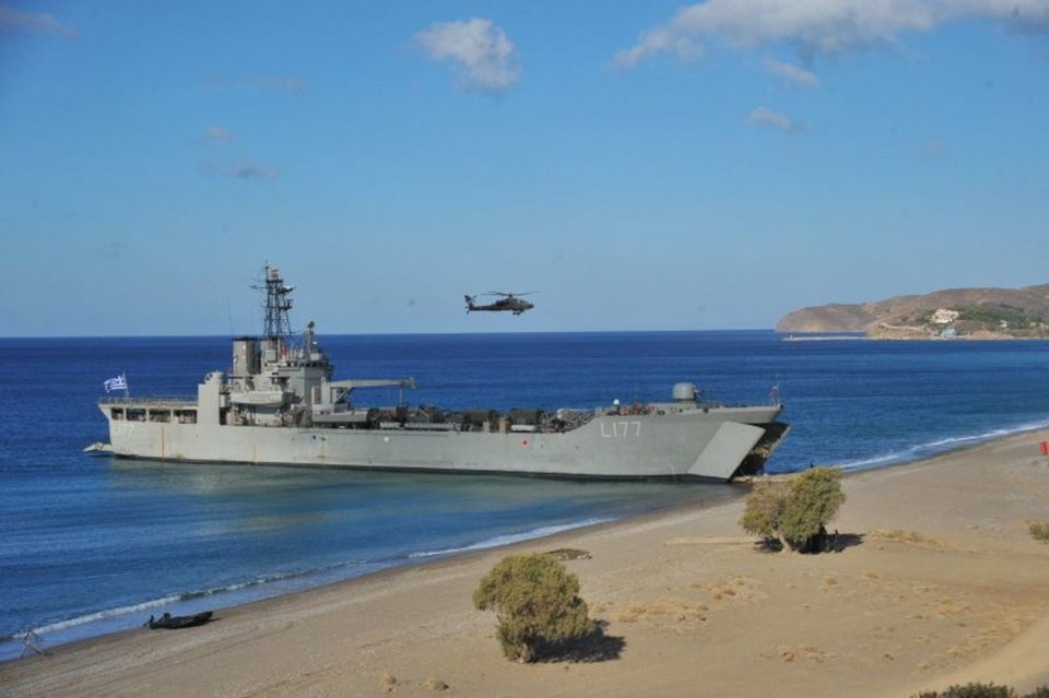 Στη Χίο η τελική φάση της άσκησης «Παρμενίων 21» / Φωτογραφία: ΓΕΕΘΑ