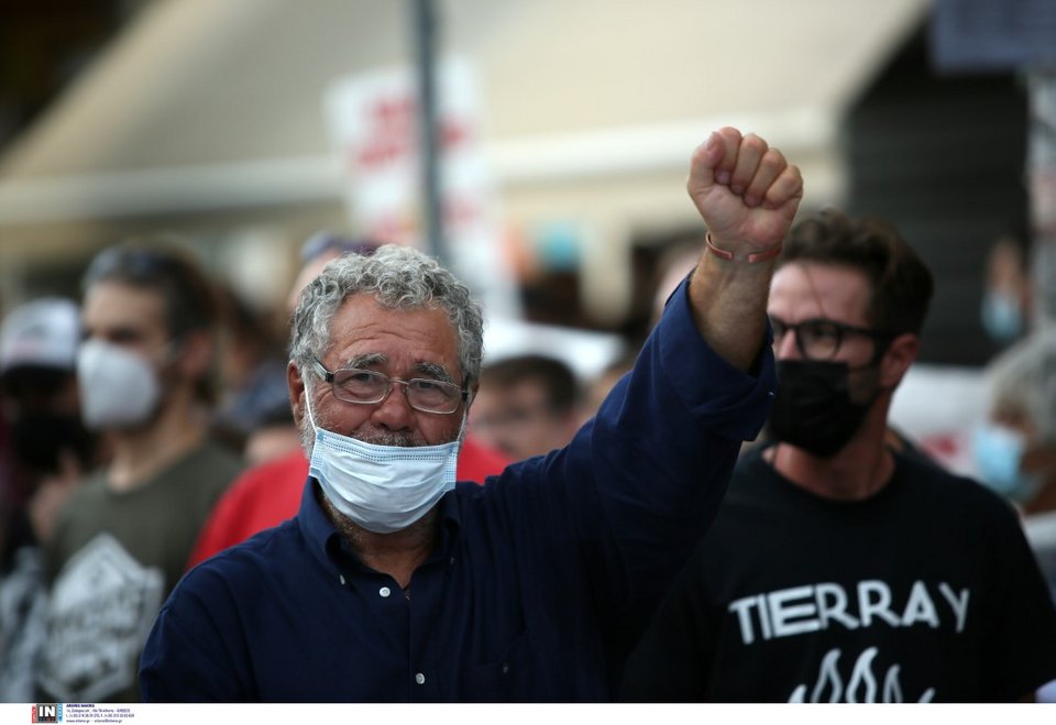O πατέρας του Παύλου Φύσσα / Φωτογραφία: Intime News