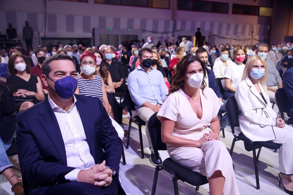 Αλέξης Τσίπρας Περιστέρα Μπαζιάνα ΔΕΘ 2021
