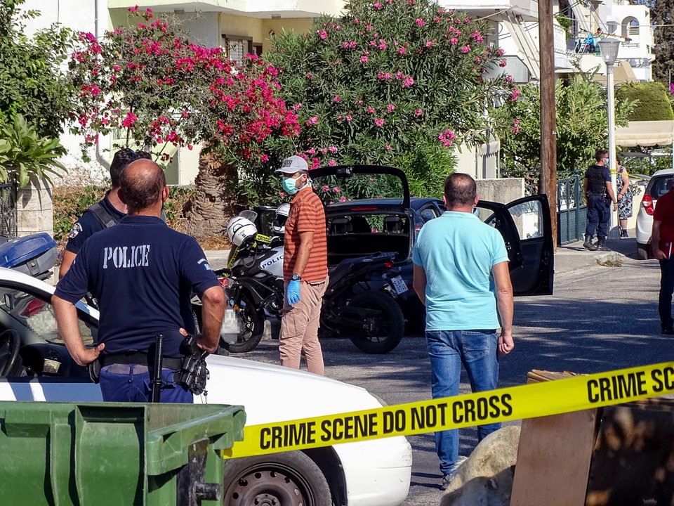 Το σημείο όπου δολοφονήθηκε η Δώρα