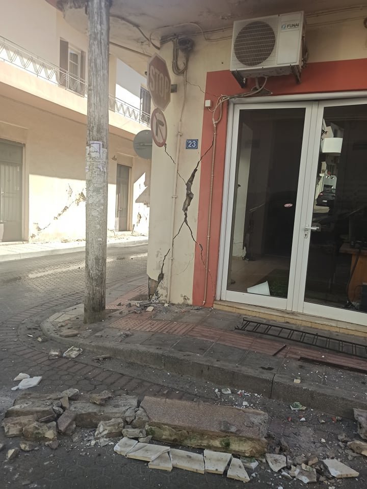 σεισμός ζημιές Ηράκλειο