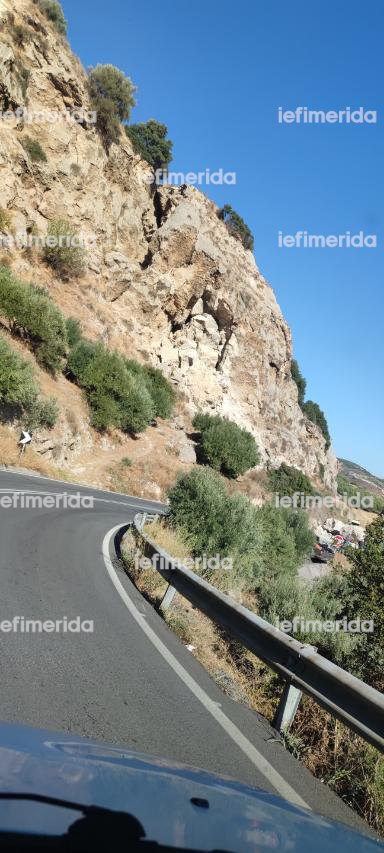 Η κατολίσθηση στον δρόμο προς το Ρουκάνι