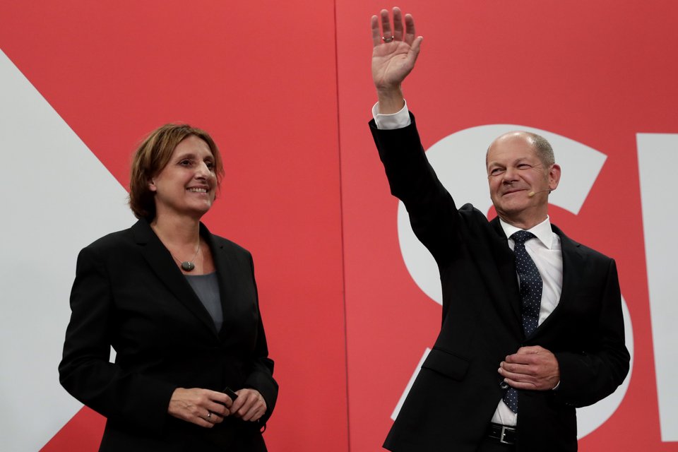 Ο Ολαφ Σολτς του SPD