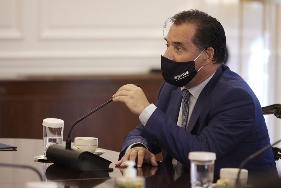 Ο υπουργός Ανάπτυξης και Επενδύσεων, Άδωνις Γεωργιάδης / Φωτογραφία: Γραφείο Τύπου Πρωθυπουργού-Δημήτρης Παπαμήτσος