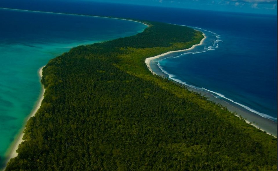 Μία από τις εντυπωσιακές φωτογραφίες που τράβηξε η Ταρίνα από ψηλά