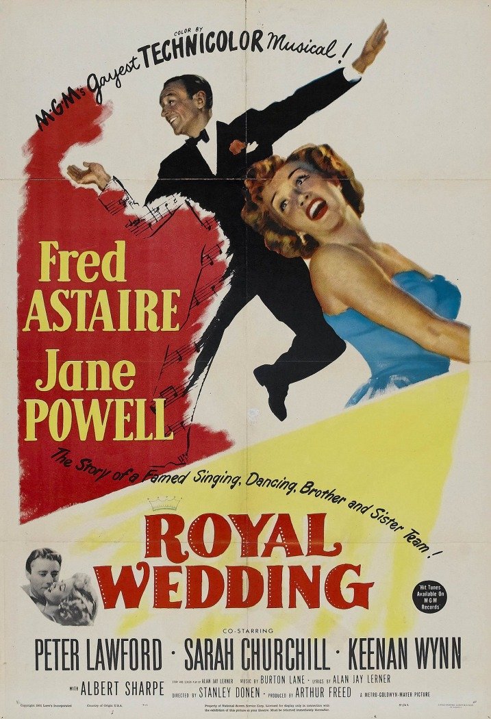 Η διάσημη αφίσα της ταινίας «Royal Wedding»