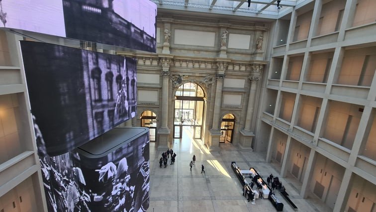 To Humboldt Forum και εσωτερική όψη
