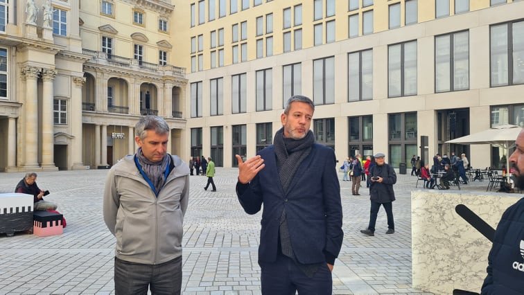 Ο υπεύθυνος τύπου του Humboldt Forum Μίκαελ Μάτις