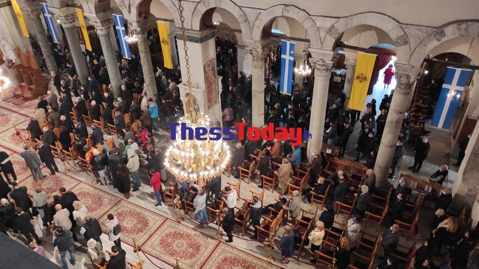 Άγιος Δημήτριος Θεσσαλονίκη πιστοί