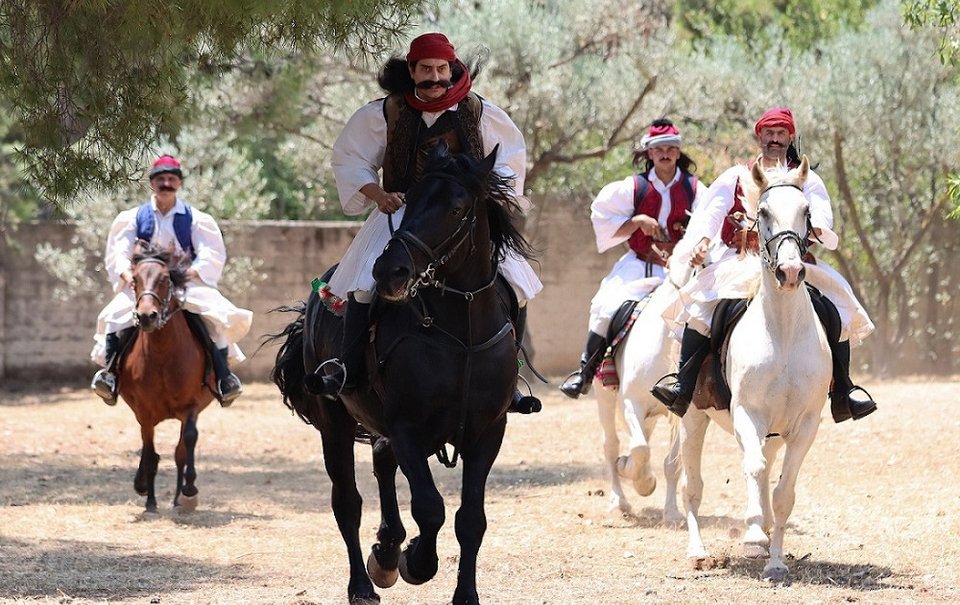 Ο Αργύρης Πανταζάρας ως Γεώργιος Καραϊσκάκης