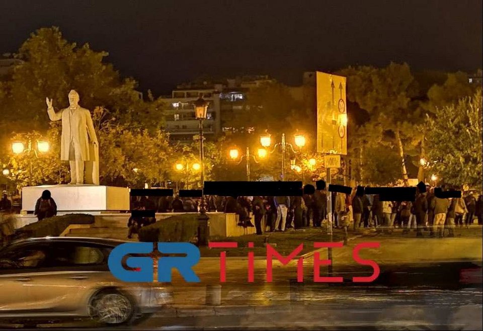 πορεία αντιεξουσιαστών Θεσσαλονίκη