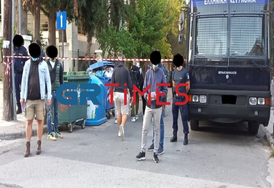 ΕΠΑΛ Σταυρούπολης αστυνομία