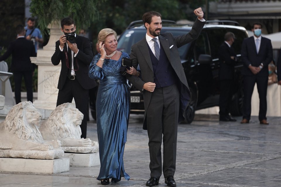 Φίλιππος Γλίξμπουργκ γάμος με Νίνα Φλορ