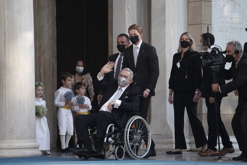 Ο τέως βασιλιάς Κωνσταντίνος