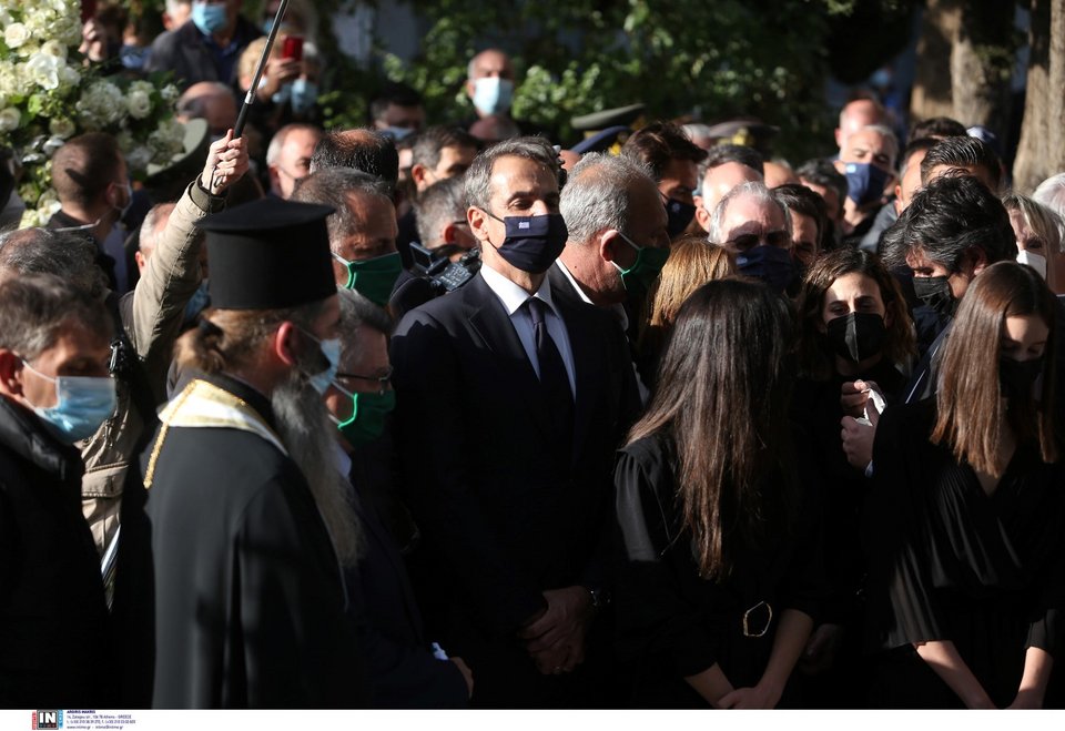 Ο πρωθυπουργός Κυριάκος Μητσοτάκης εμφανώς συγκινημένος / Φωτογραφία: Intimenews/ΣΤΕΦΑΝΟΥ ΣΤΕΛΙΟΣ