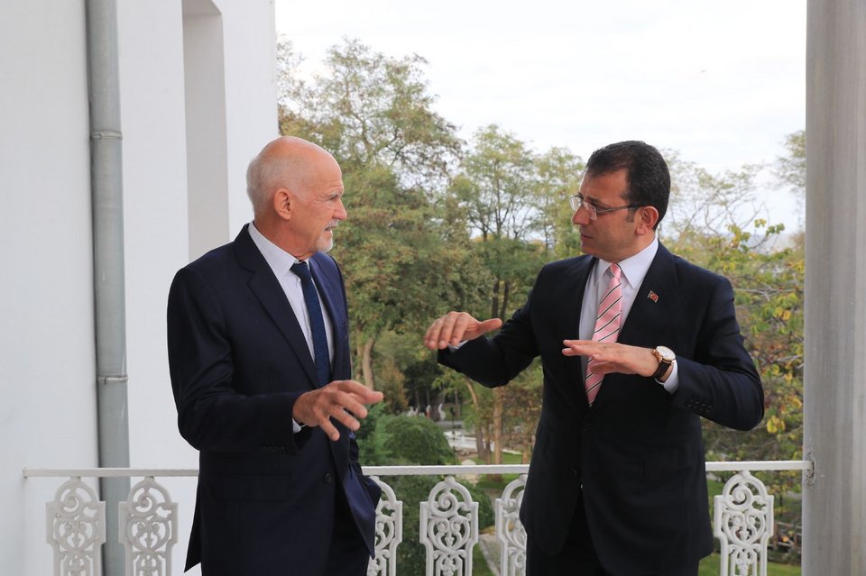 Γιώργος Παπανδρέου και Εκρέμ Ιμάμογλου