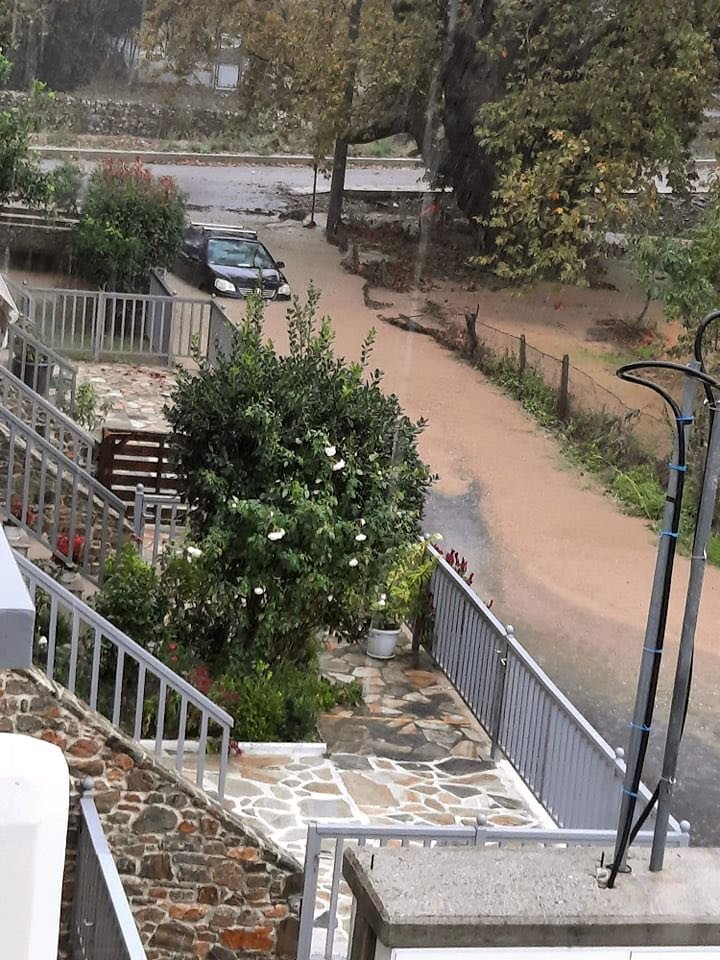 κακοκαιρία Αθηνά 11/10 Αγιά