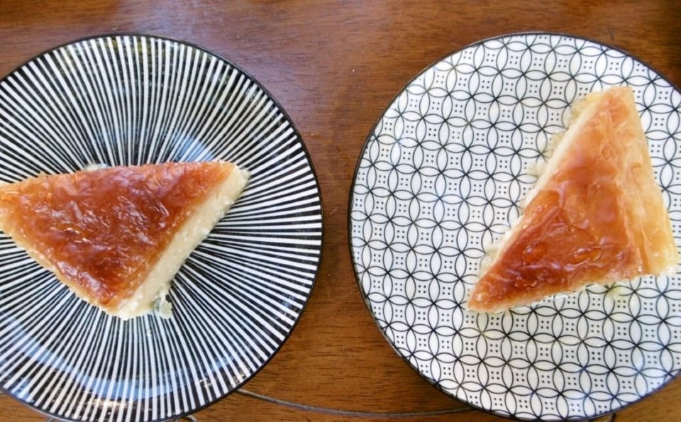 Η σπεσιαλιτέ του χωριού είναι το γαλακτρομπούρεκου με τη λαχταριστή κρέμα