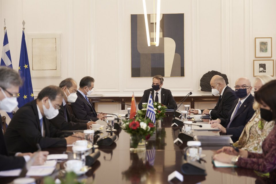 Συνάντηση Μητσοτάκη με τον Υπουργό Εξωτερικών της Κίνας -Τι συζήτησαν |  ΠΟΛΙΤΙΚΗ | iefimerida.gr