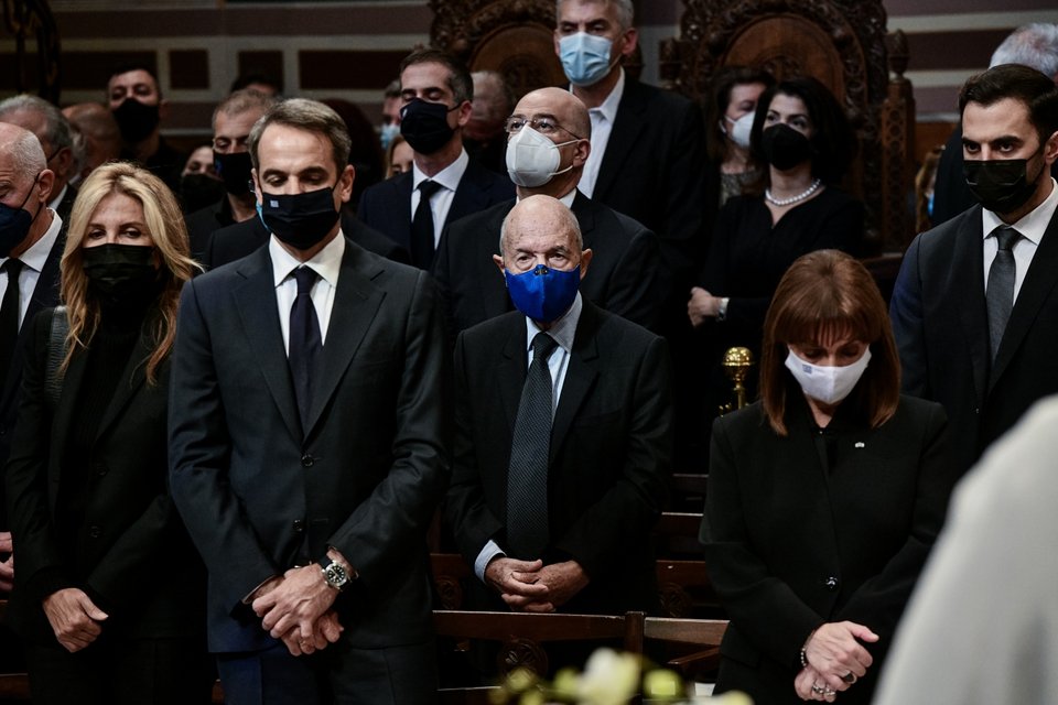 Κυριάκος και Μαρέβα Μητσοτάκη, Κώστας Σημίτης και Κατ. Σακελλαροπούλου