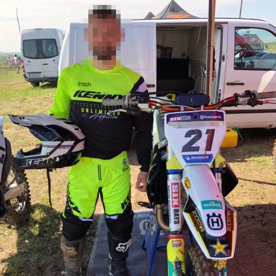 O 27χρονος οδηγός που τραυματίστηκε σοβαρά στο Πανελλήνιο Πρωτάθλημα Motocross