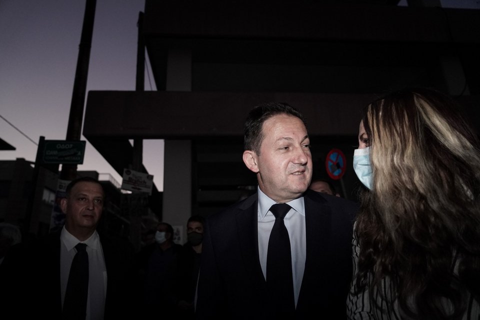 Ο αναπληρωτής υπουργός Εσωτερικών, Στέλιος Πέτσας / Φωτογραφία: Menelaos Myrillas / SOOC