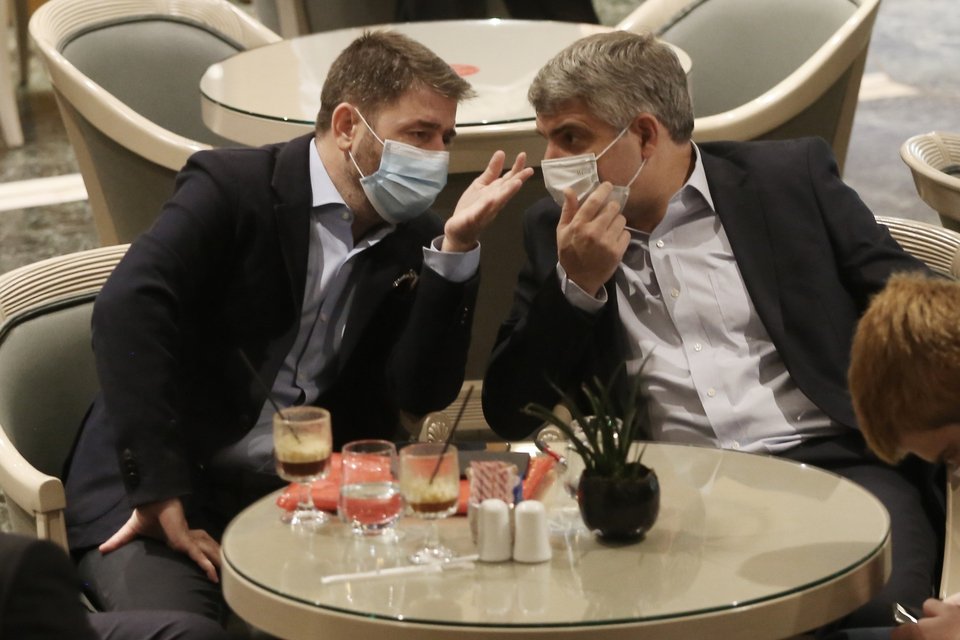 Νίκος Ανδρουλάκης και Οδυσσέας Κωνσταντινόπουλος / Φωτογραφία: Eurokinissi