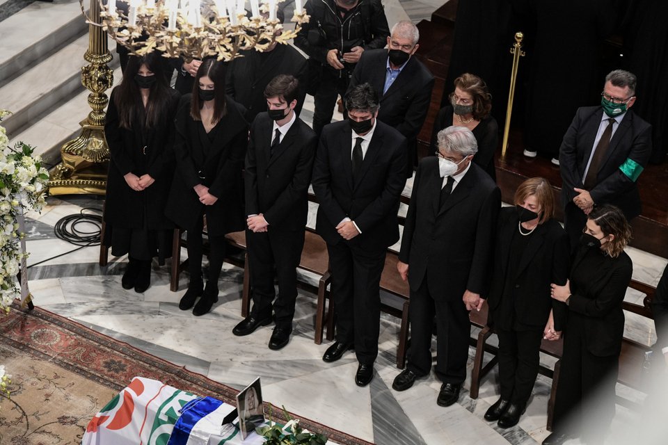 Η οικογένεια της Φώφης Γεννηματά, τα τρία της παιδιά, ο σύζυγός της, η αδελφή της
