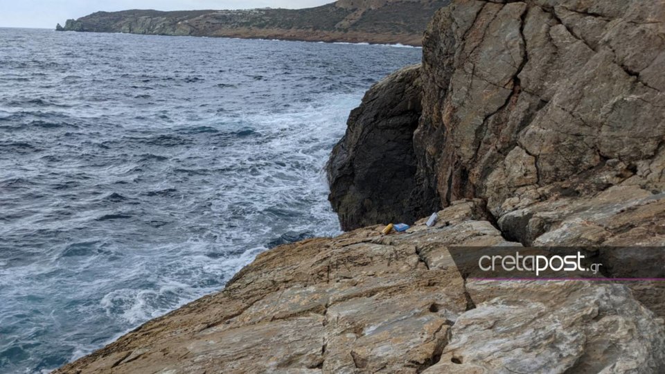 Το σημείο που έχασε τη ζωή του ο άτυχος Χρήστος / Φωτογραφία: cretapost.gr