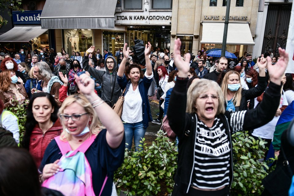ΠΟΕΔΗΝ διαμαρτυρία