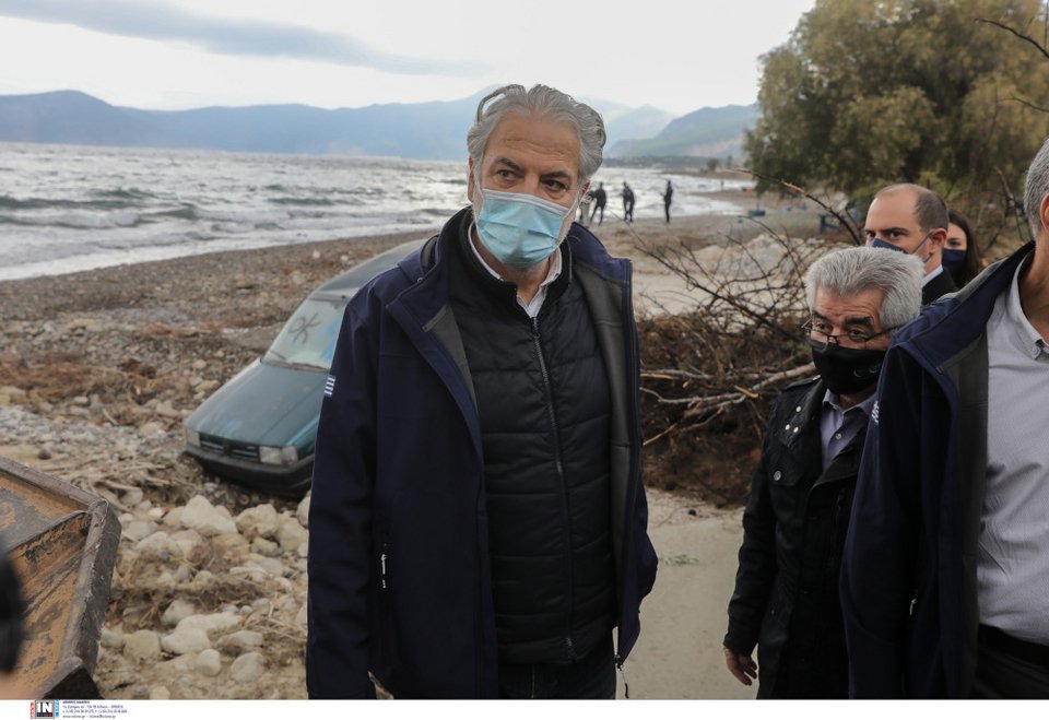 O υπουργός Κλιματικής Κρίσης και Πολιτικής Προστασίας, Χρήστος Στυλιανίδης / Φωτογραφία: ΛΙΑΚΟΣ ΓΙΑΝΝΗΣ / INTIMENEWS