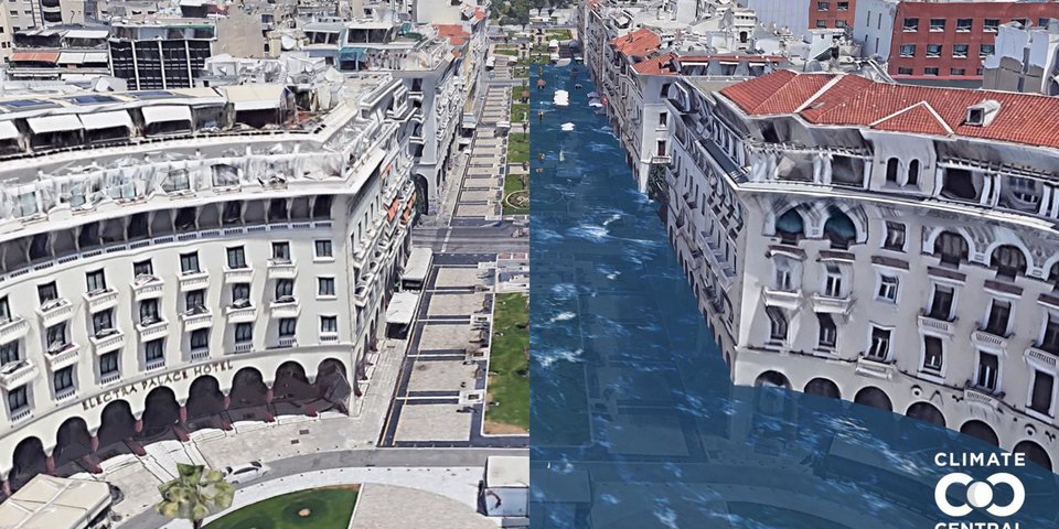 Δραματική η εικόνα της πλατείας Αριστοτέλους