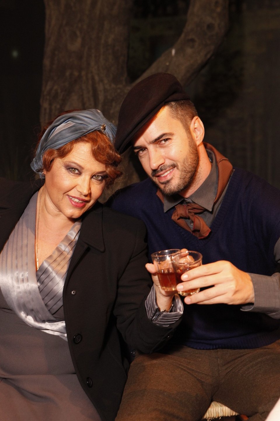 Γιάννης Τσιμιτσέλης με την Νικολέττα Βλαβιανού