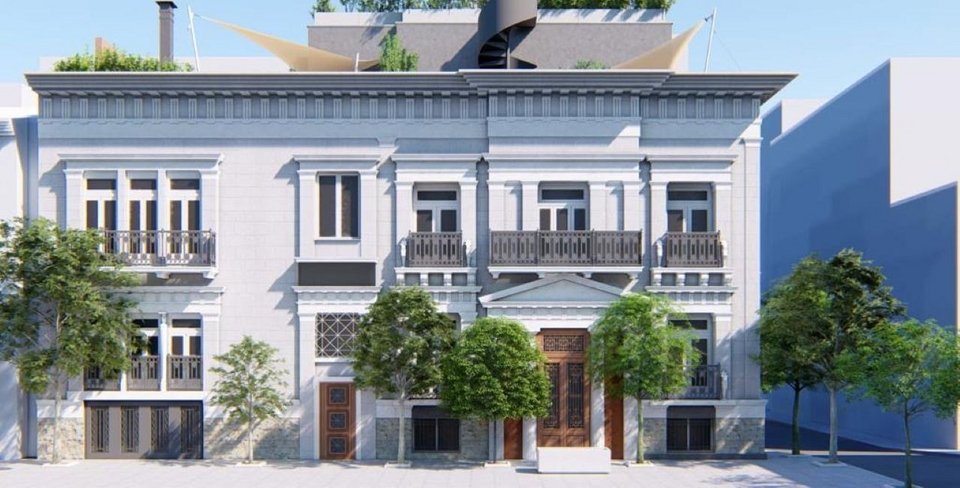 Το νεοκλασικό σπίτι όπου ζούσε η Έλλη Λαμπέτη μεταμορφώνεται σε boutique hotel.