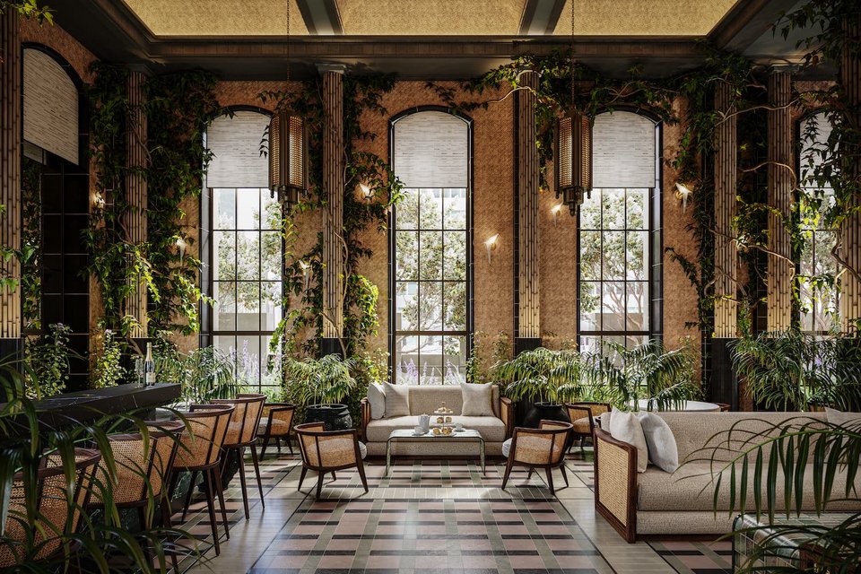 καταπράσινο Winter Garden
