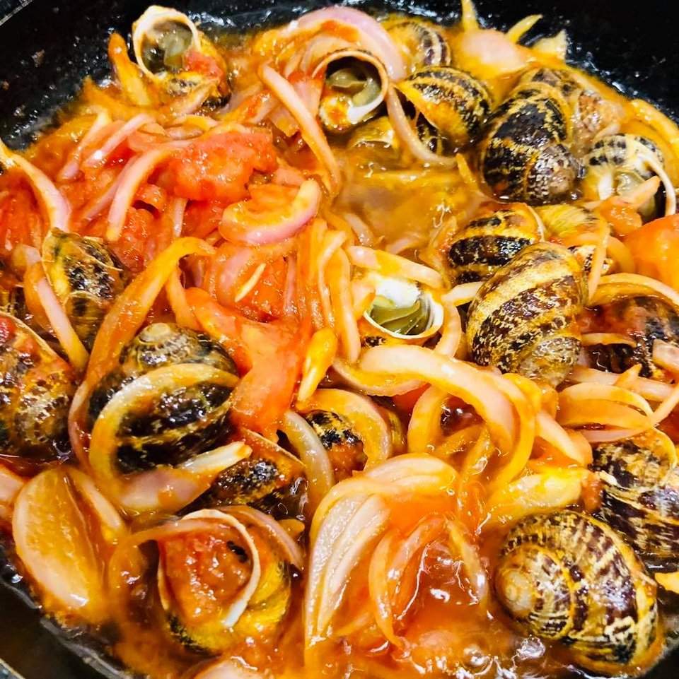 Χοχλιοί στιφάδο