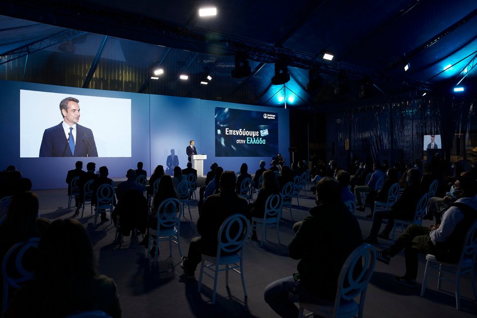 επίσκεψη Μητσοτάκη εργοστάσιο Boehringer Ingelheim στο Κορωπί