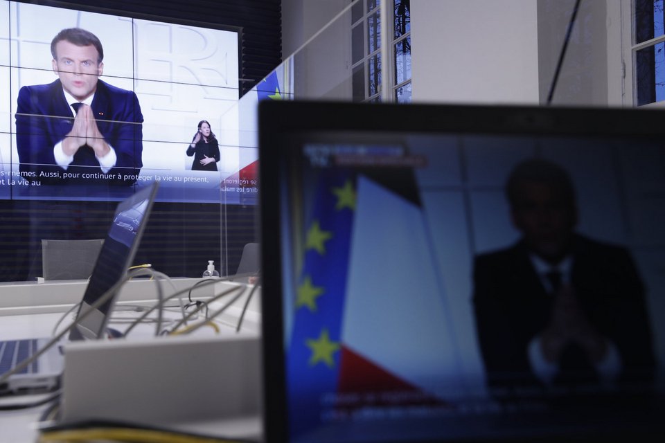 Ο πρόεδρος της Γαλλίας, Εμανουέλ Μακρόν