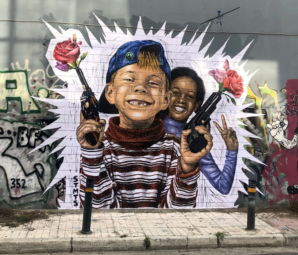 Έργο «Peace gang» © STMTS 2021