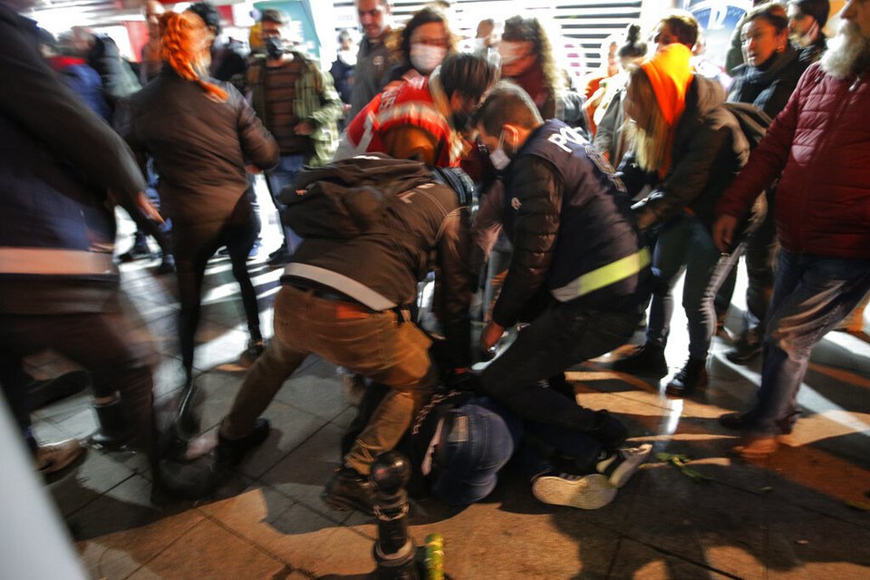 Καταστολή και συλλήψεις στην Τουρκία